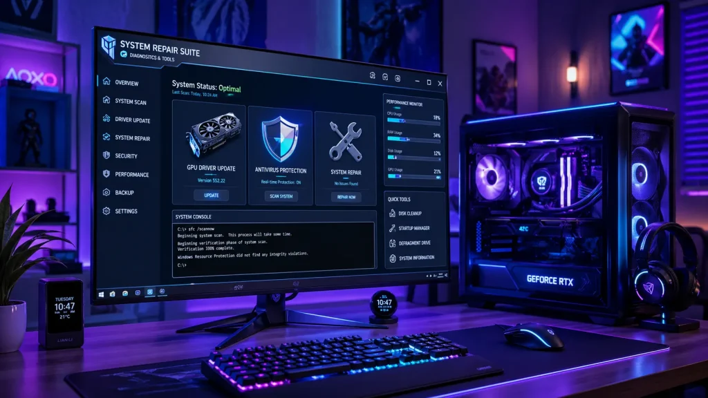 Fix HoyoPlay crashing when launching Honkai using drivers repair and antivirus settings