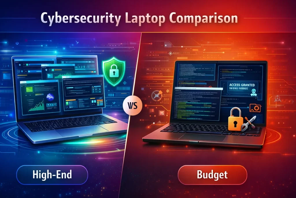  cybersecurity laptops Budget comparison 