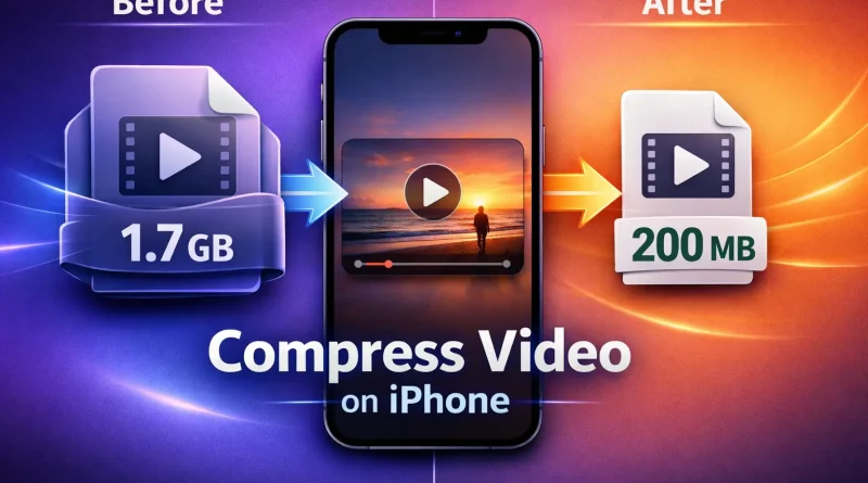 How to Compress a Video on iPhone: The Complete 2026 Guide