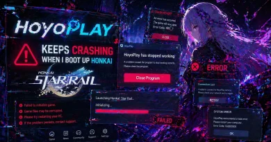 HoyoPlay crashing when launching Honkai Star Rail fix guide with launcher error